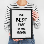 تابلو مدرن تکست پذیرایی 1 -5