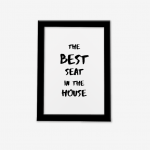 تابلو مدرن تکست پذیرایی 1 تصویر اصلی