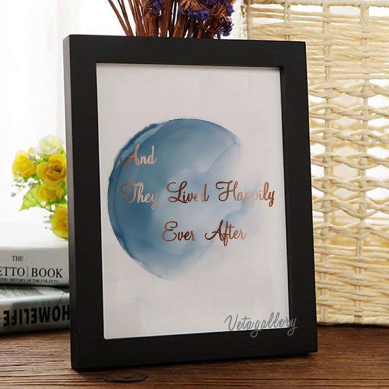 تابلو مدرن طرح آبرنگ زندگی شاد 5