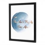 تابلو مدرن طرح آبرنگ زندگی شاد 8