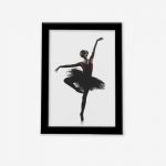 تابلو مدرن رقص بالرین تصویر اصلی