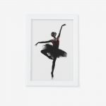 تابلو مدرن رقص بالرین 1