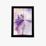 تابلو فانتزی دختر رقصان بنفش 1