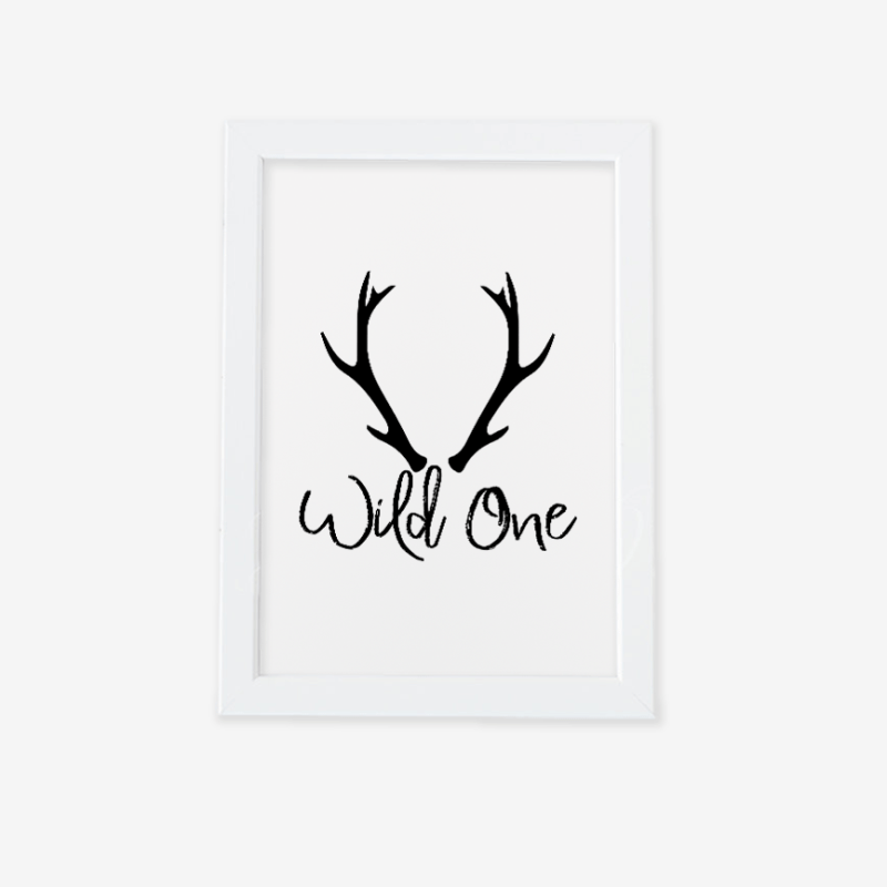 تابلو مدرن طرح شاخ گوزن تصویر اصلی