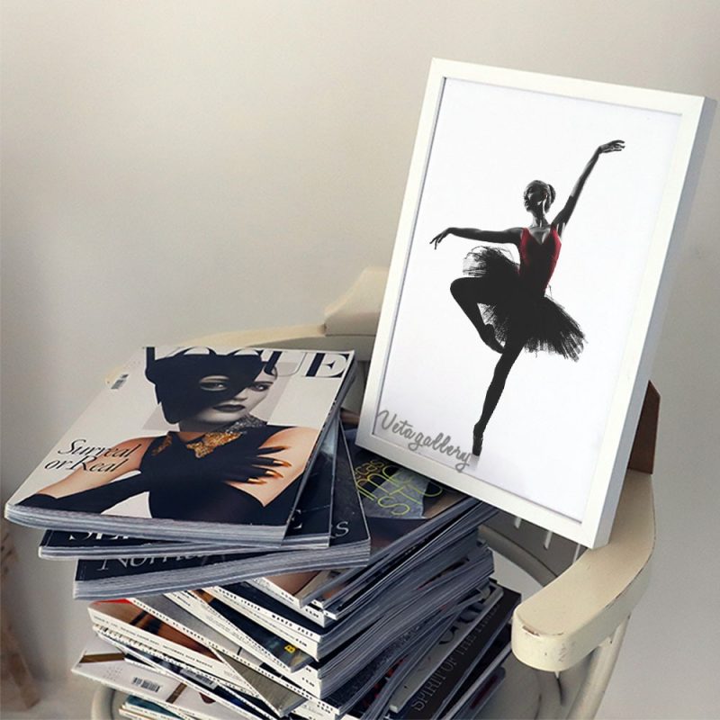 تابلو مدرن رقص بالرین 2