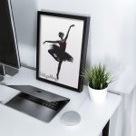 تابلو مدرن رقص بالرین 4