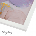 تابلو آبستره جوهری از نزدیک