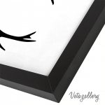 تابلو مدرن طرح شاخ گوزن گوشه