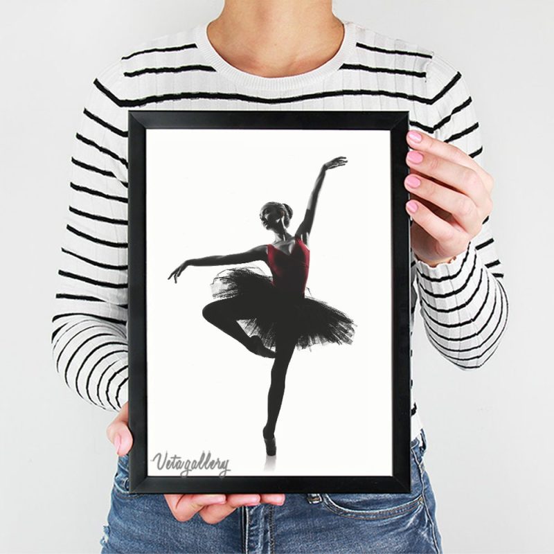 تابلو مدرن رقص بالرین 7