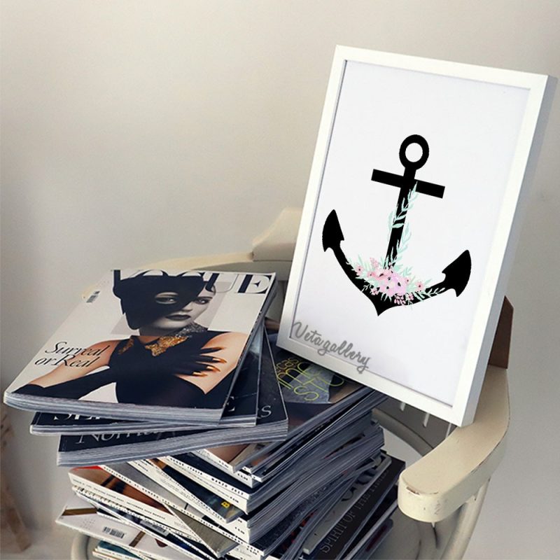 تابلو مدرن فانتزی طرح لنگر 4