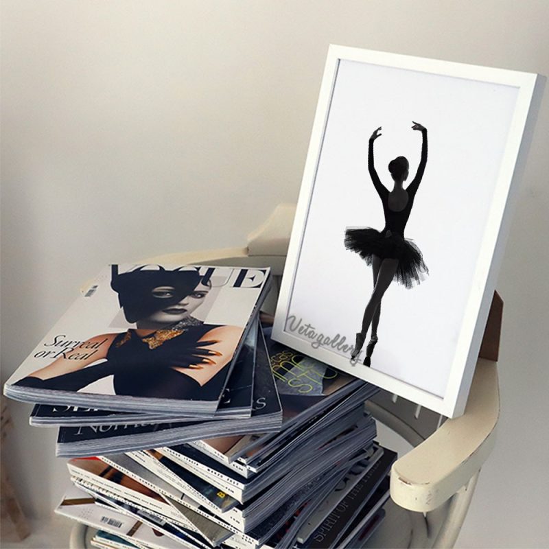 تابلو مدرن رقص باله 4