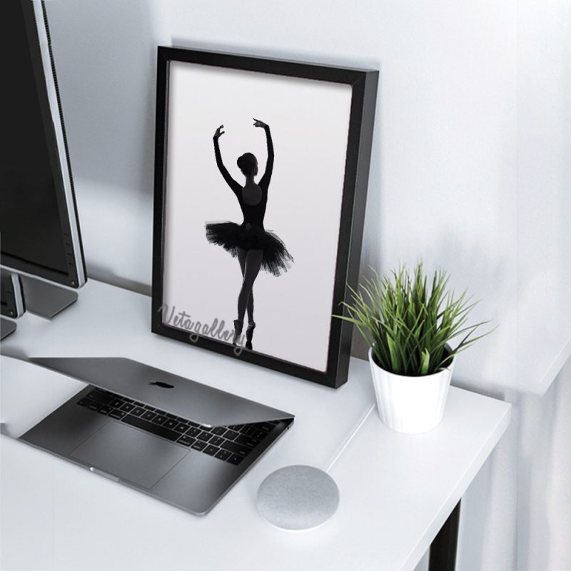 تابلو مدرن رقص باله 6