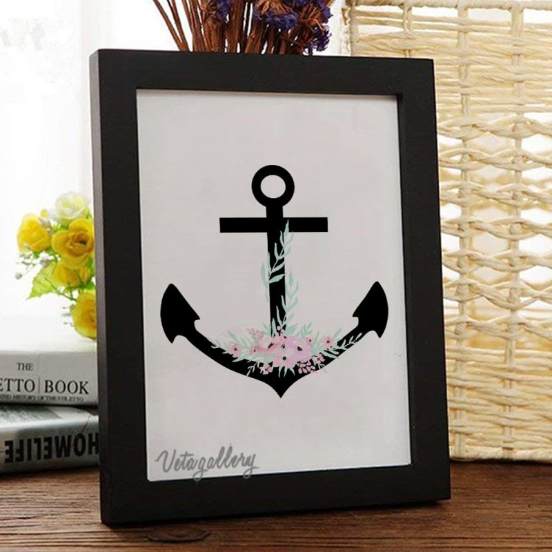 تابلو مدرن فانتزی طرح لنگر کوچک