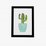 تابلو فانتزی طرح کاکتوس 1