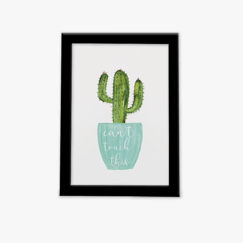 تابلو فانتزی طرح کاکتوس 1