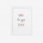 تابلو فانتزی تکست Happy هفتم