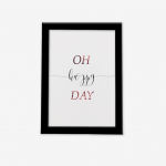 تابلو فانتزی تکست Happy تصویر اصلی