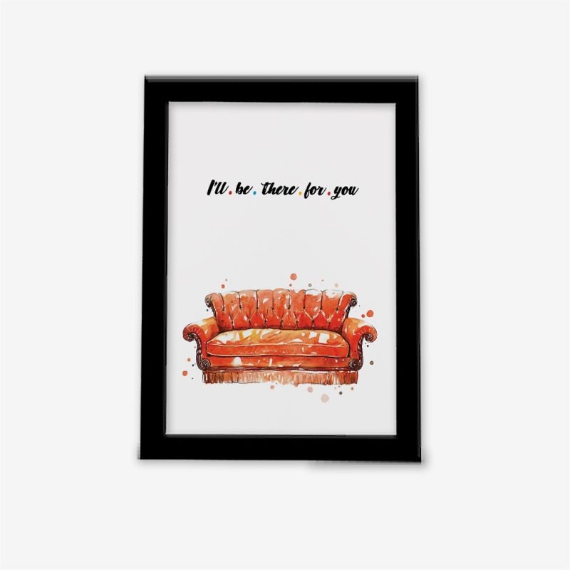 تابلو طرح کاناپه سریال فرندز تصویر اصلی