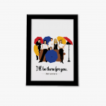 تابلو طرح سریال فرندز 1