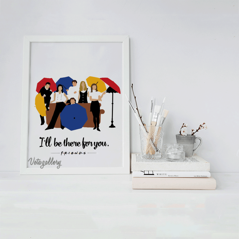 تابلو طرح سریال فرندز 2