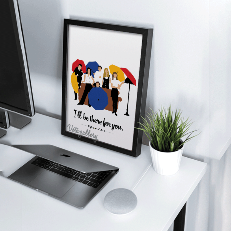 تابلو طرح سریال فرندز 4