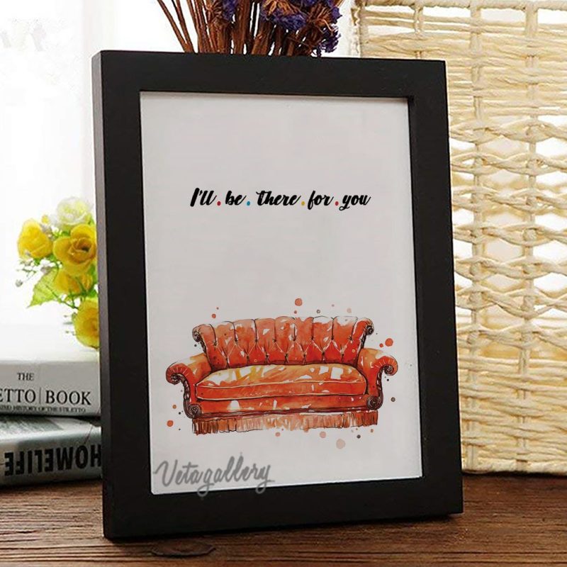 تابلو طرح کاناپه سریال فرندز 6