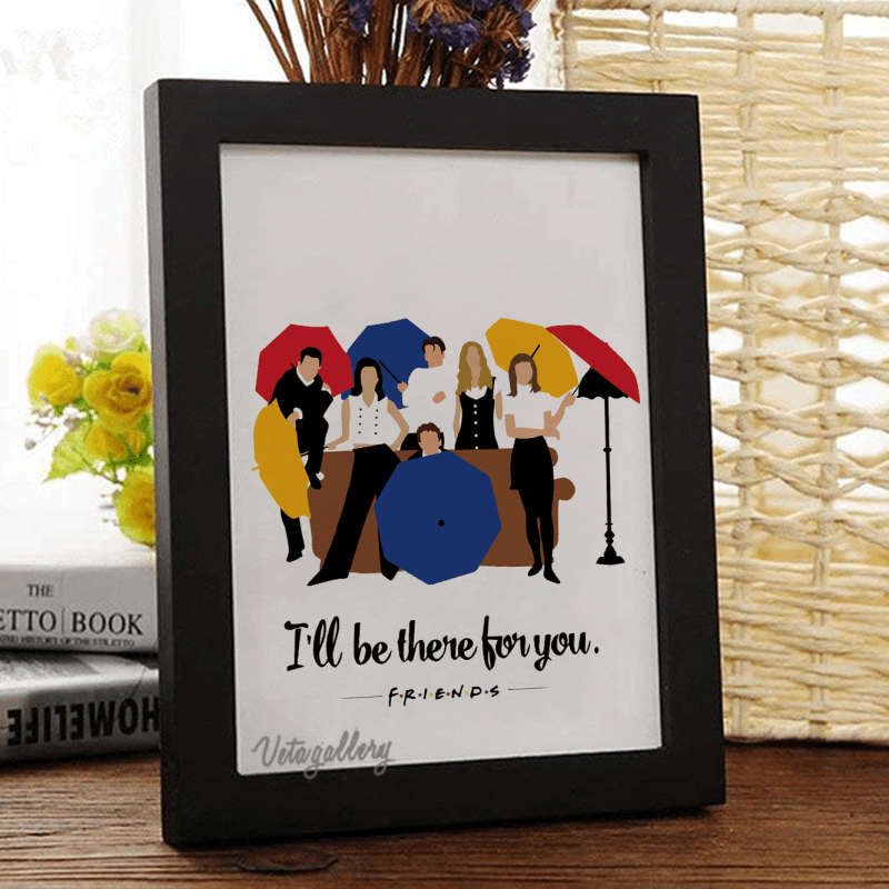 تابلو طرح سریال فرندز 6