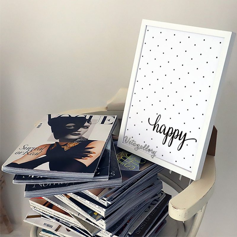 تابلو فانتزی تکست happy 7