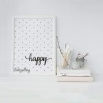 تابلو فانتزی تکست happy 6