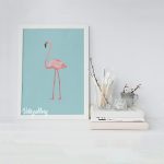تابلو فانتزی فلامینگو 8