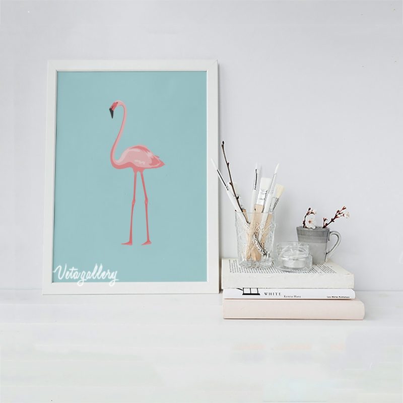 تابلو فانتزی فلامینگو 8