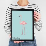 تابلو فانتزی فلامینگو 8