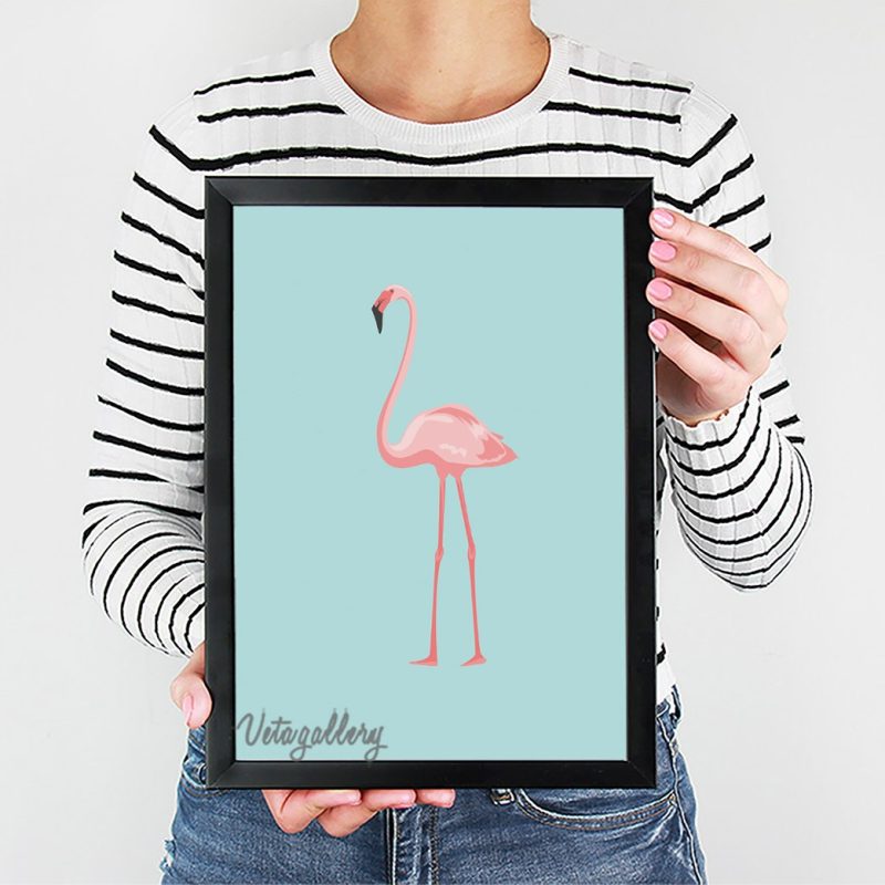 تابلو فانتزی فلامینگو 8