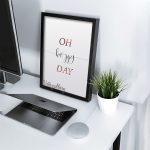 تابلو فانتزی تکست Happy پنجم