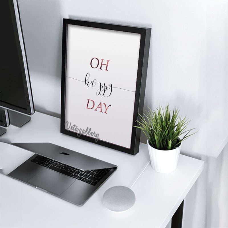 تابلو فانتزی تکست Happy پنجم