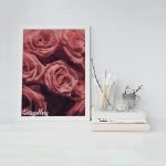 تابلو مدرن گل رز 1