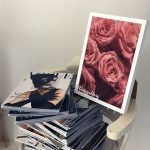تابلو مدرن گل رز 2