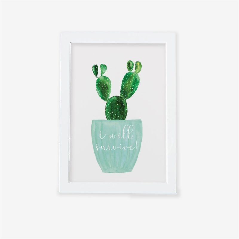 تابلو فانتزی طرح کاکتوس 1