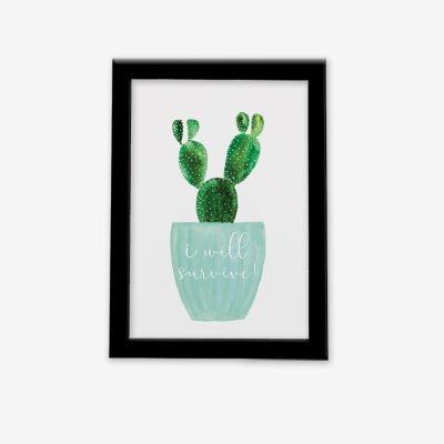 تابلو فانتزی طرح کاکتوس تصویر اصلی