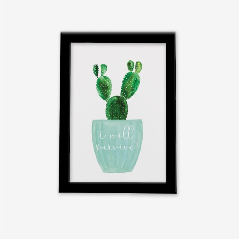 تابلو فانتزی طرح کاکتوس تصویر اصلی تابلو فانتزی طرح کاکتوس تصویر اصلی