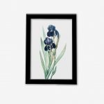 تابلو مدرن گل و برگ 2