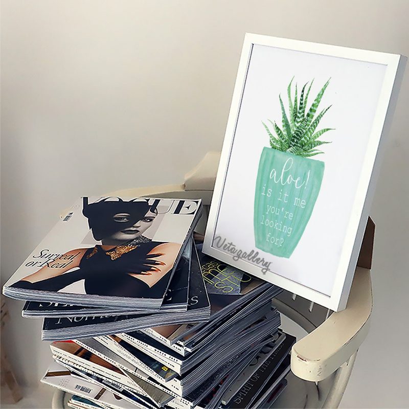 تابلو فانتزی طرح آلوئه ورا 4