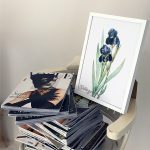 تابلو مدرن گل و برگ 7