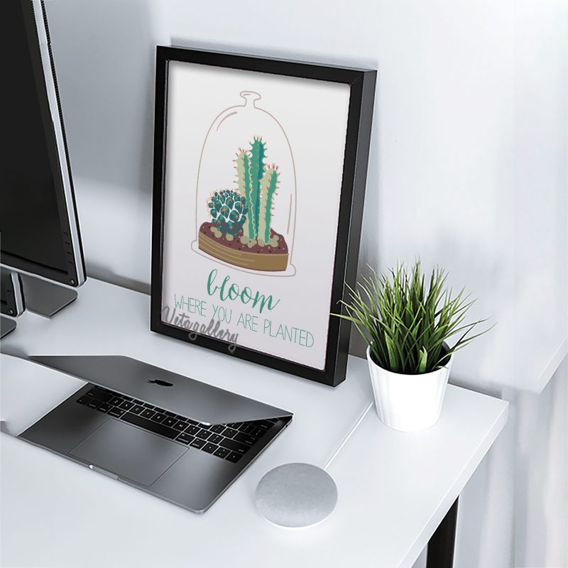 تابلو فانتزی طرح کاکتوس (2)