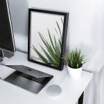 تابلو مدرن برگ سبز (2) 5