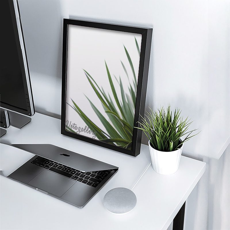 تابلو مدرن برگ سبز (2) 5