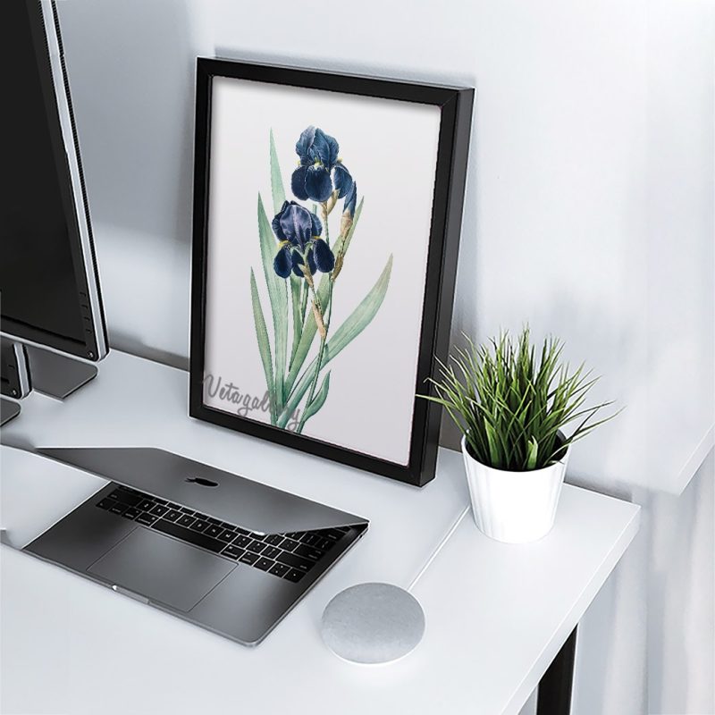 تابلو مدرن گل و برگ 6