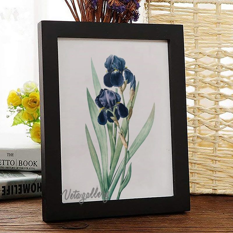 تابلو مدرن گل و برگ 5