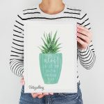 تابلو فانتزی طرح آلوئه ورا 8