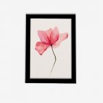 تابلو فانتزی شاخه گل آبرنگی تصویر اصلی